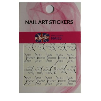RONNEY - Naklejki wodne na paznokcie NAILART STICKERS RN 140    !